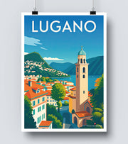 Affiche Lugano
