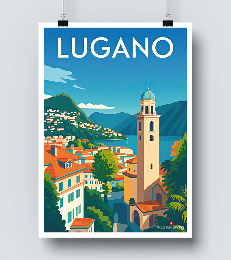 Affiche Lugano