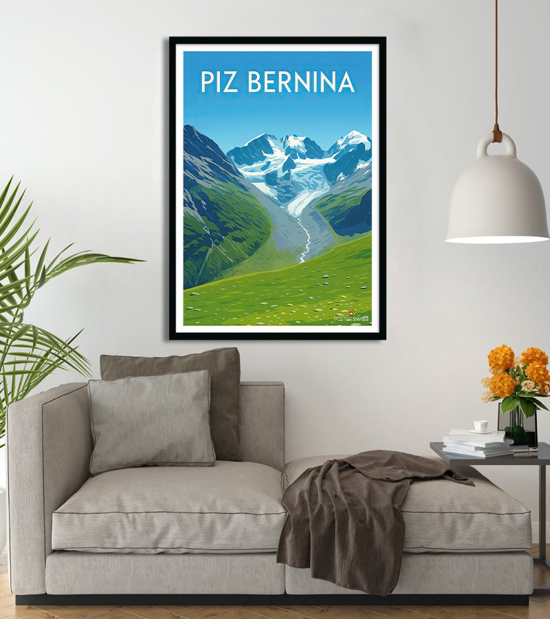 Poster Piz Bernina