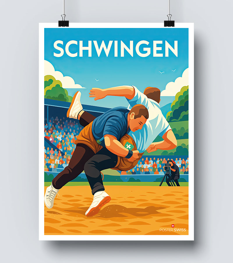 Affiche Schwingen