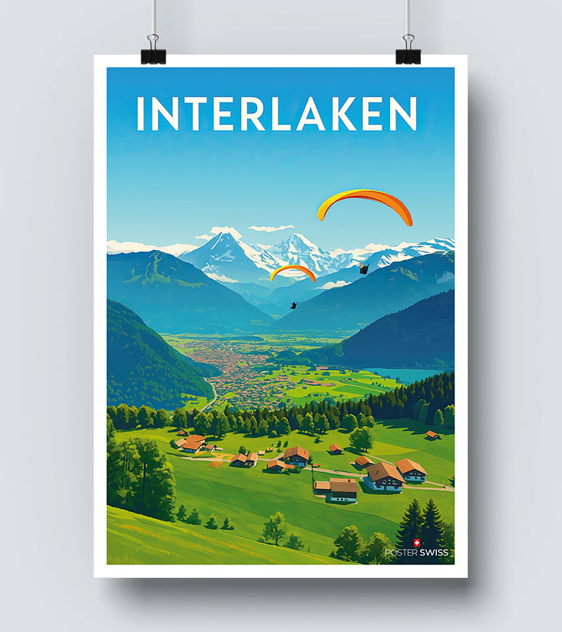Affiche Interlaken