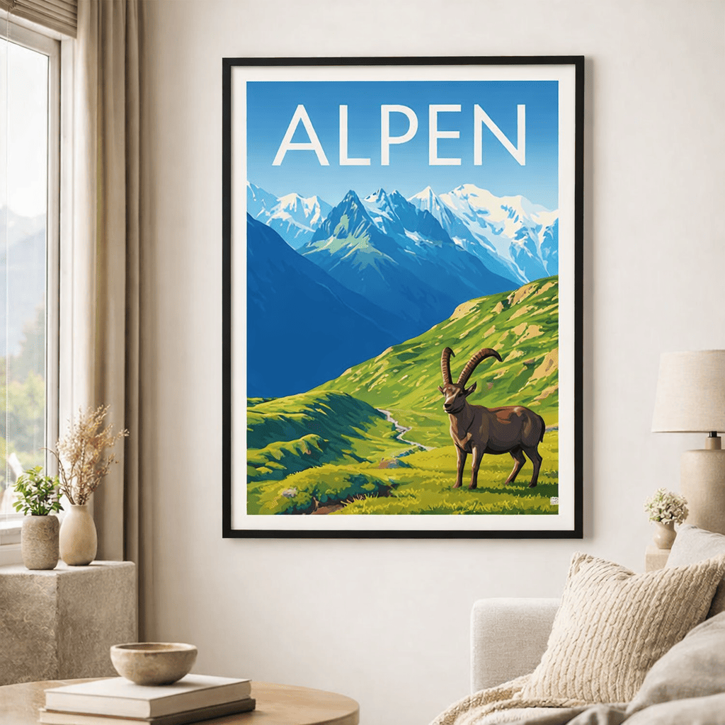 Poster Alpen