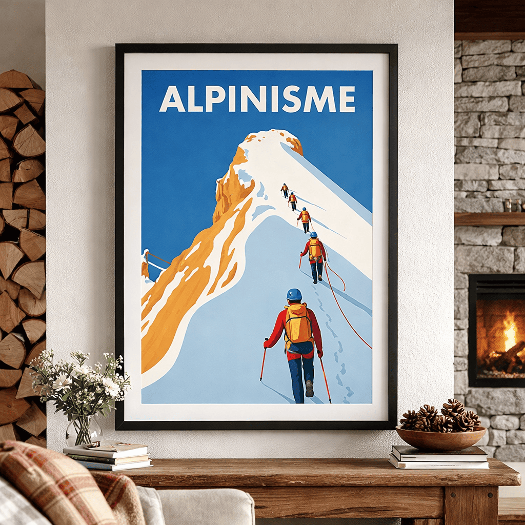 Mountaineering Poster