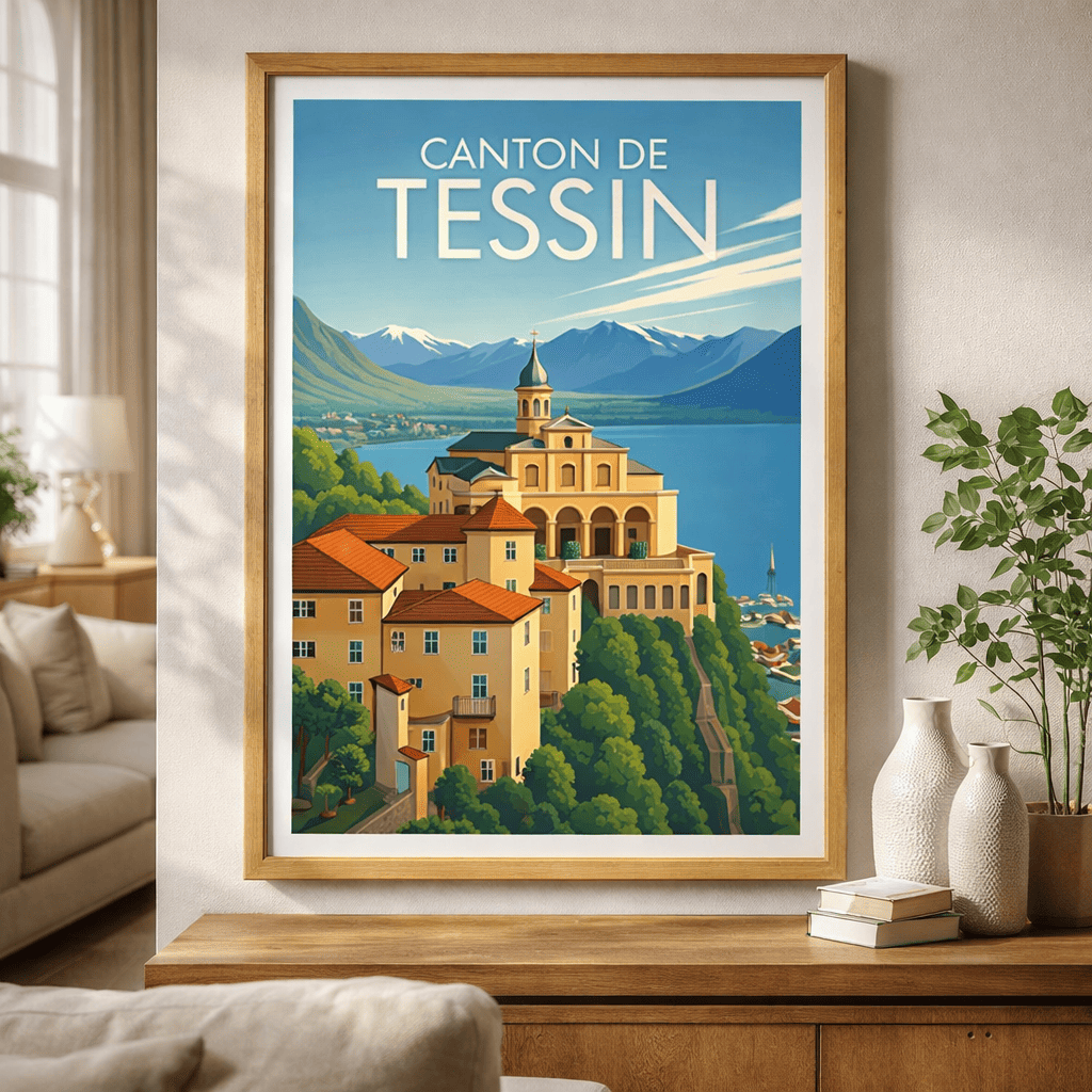 Poster Canton of Ticino
