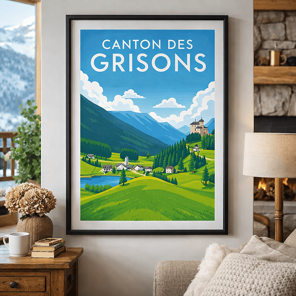 Affiche Canton des Grisons