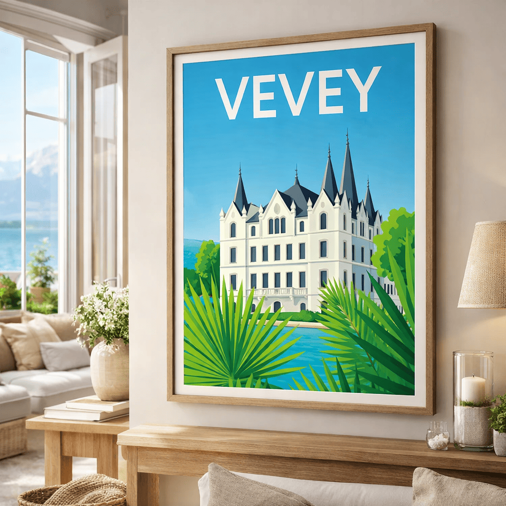 Affiche Château de Vevey