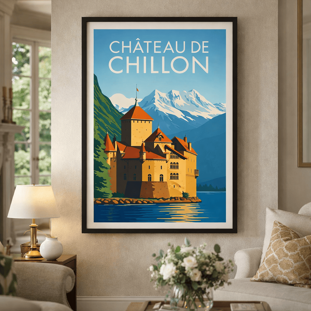 Affiche Château de Chillon