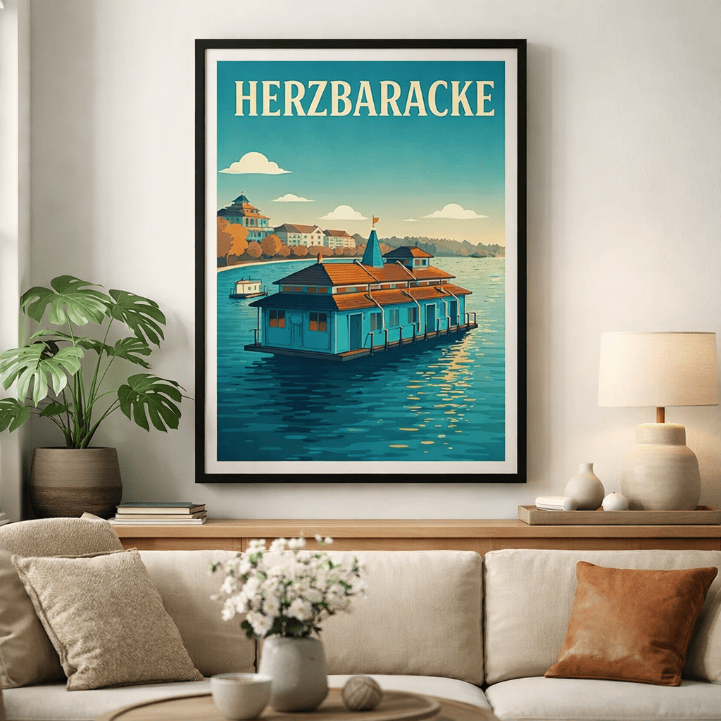 Herzbaracke-Poster