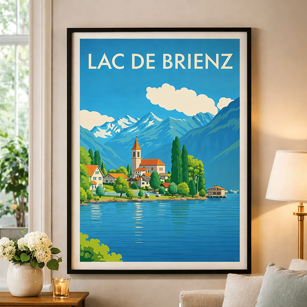 Affiche Lac de Brienz