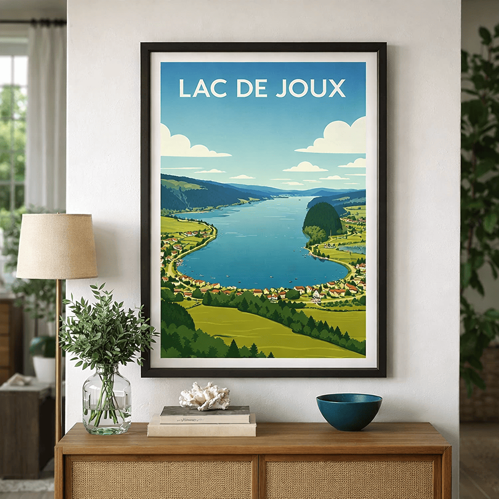 Affiche Lac de Joux