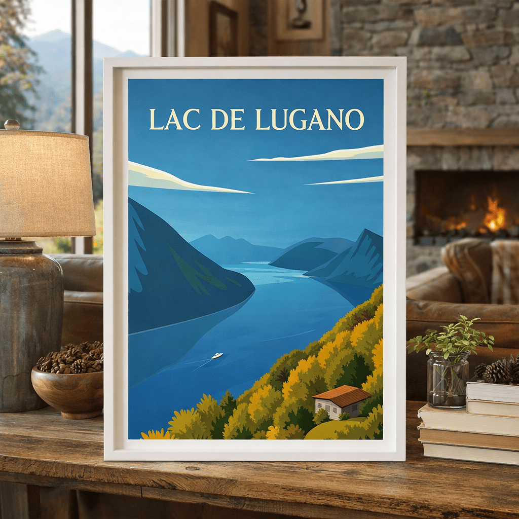 Lake Lugano poster