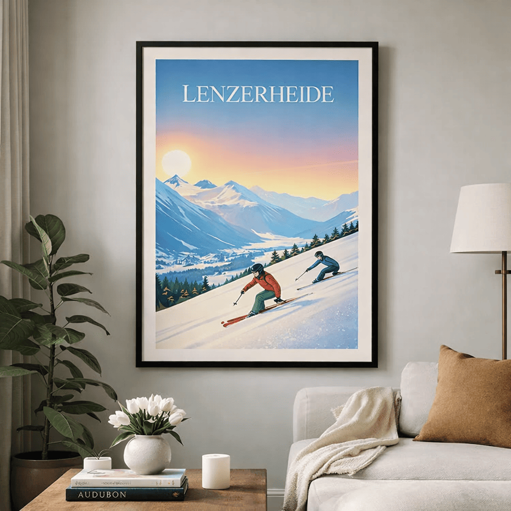 Lenzerheide Skiplakat
