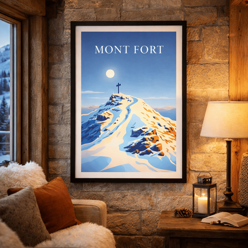 Mont Fort Poster