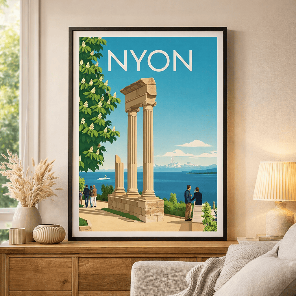 Affiche Nyon Colonne