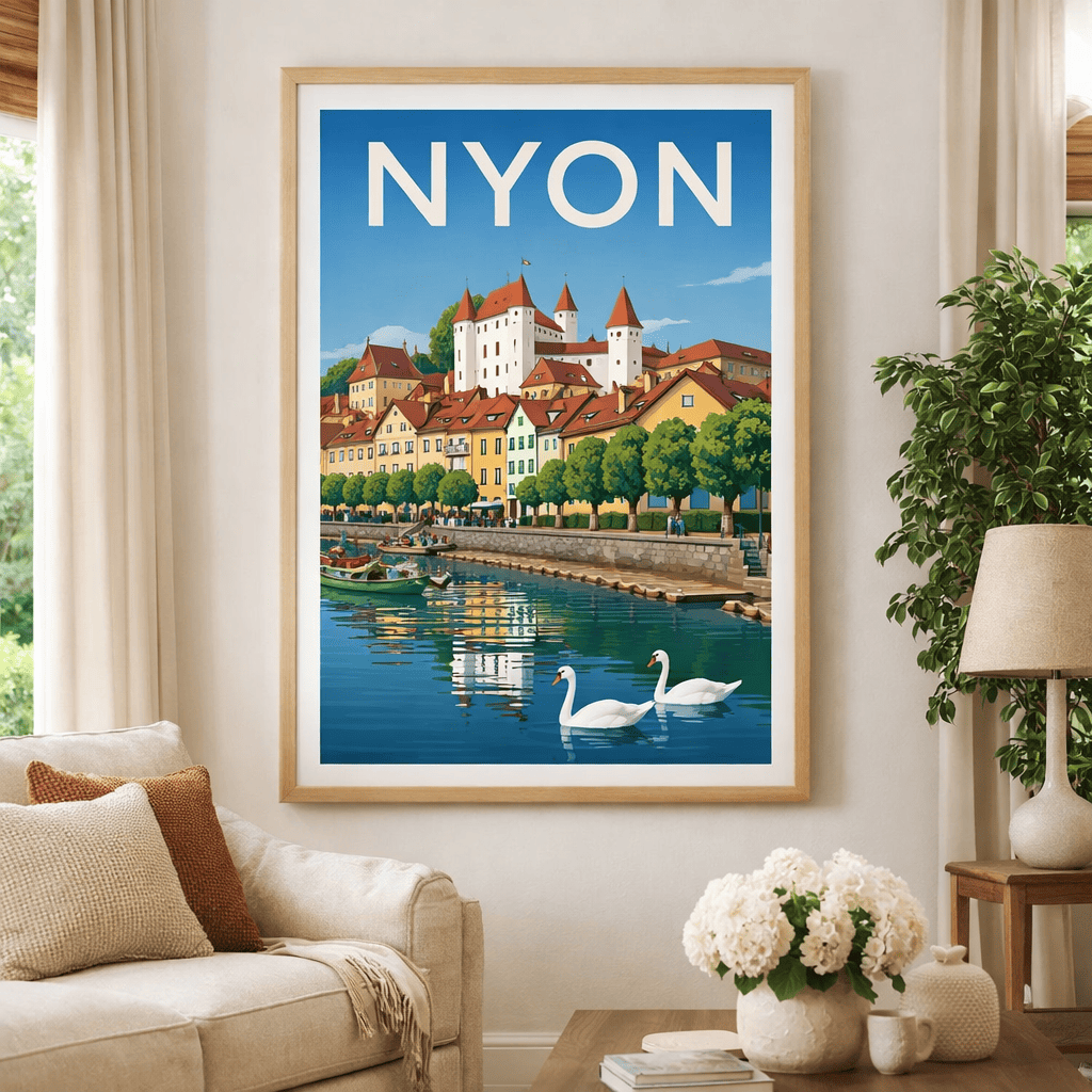 Affiche Nyon Ville