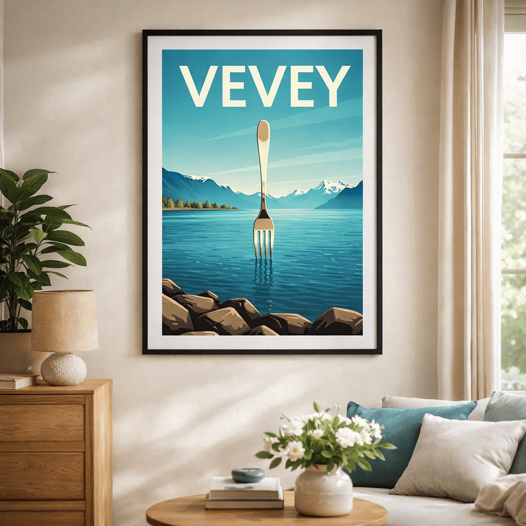 Vevey Fork Poster