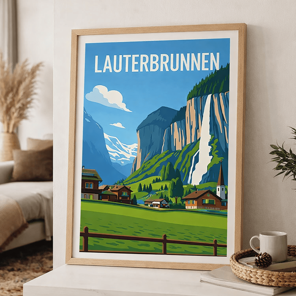 Lauterbrunnen-Plakat