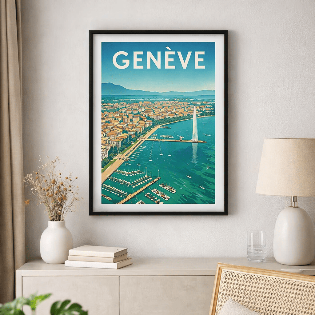 Affiche Moderne Genève