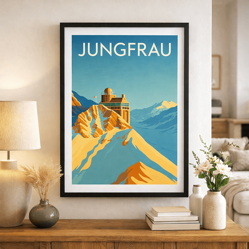Affiche Jungfrau