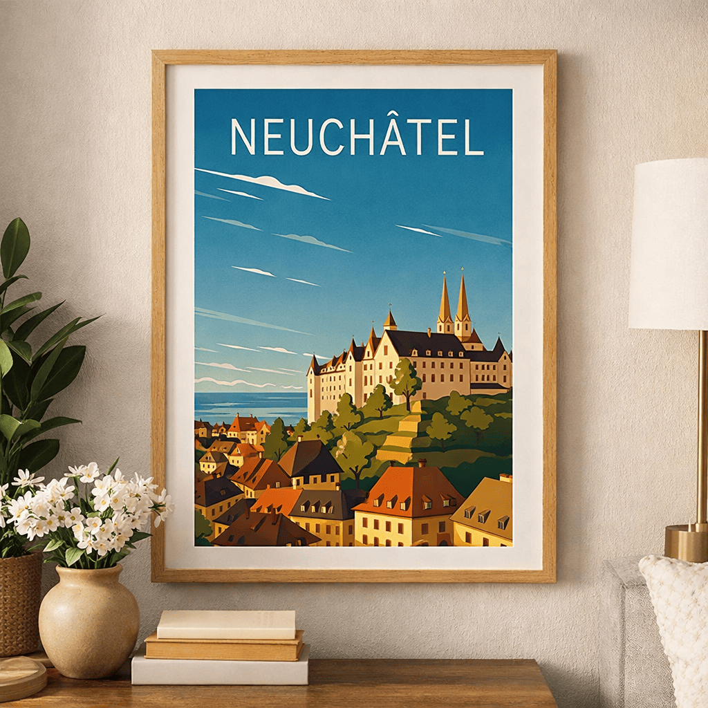 Affiche Neuchâtel