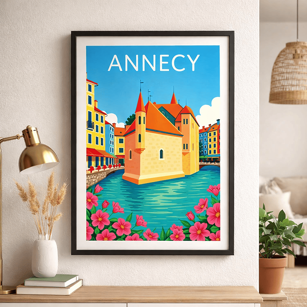 Poster for Annecy Old Town