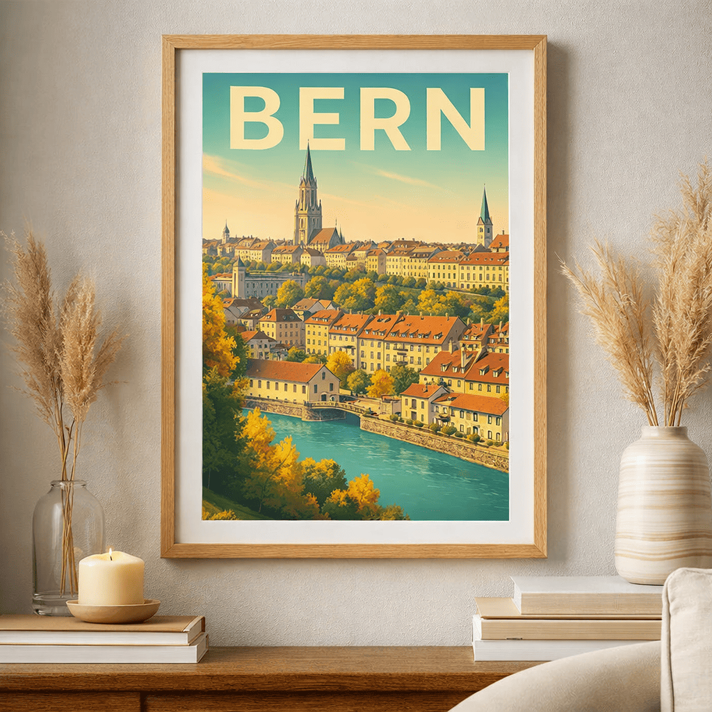 Vintage Bern Poster