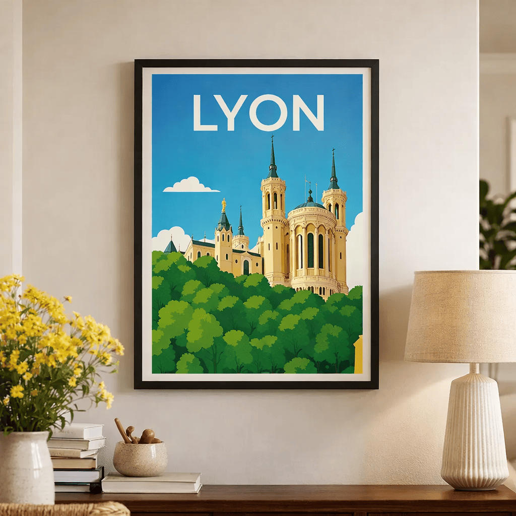Poster Lyon Fourviere