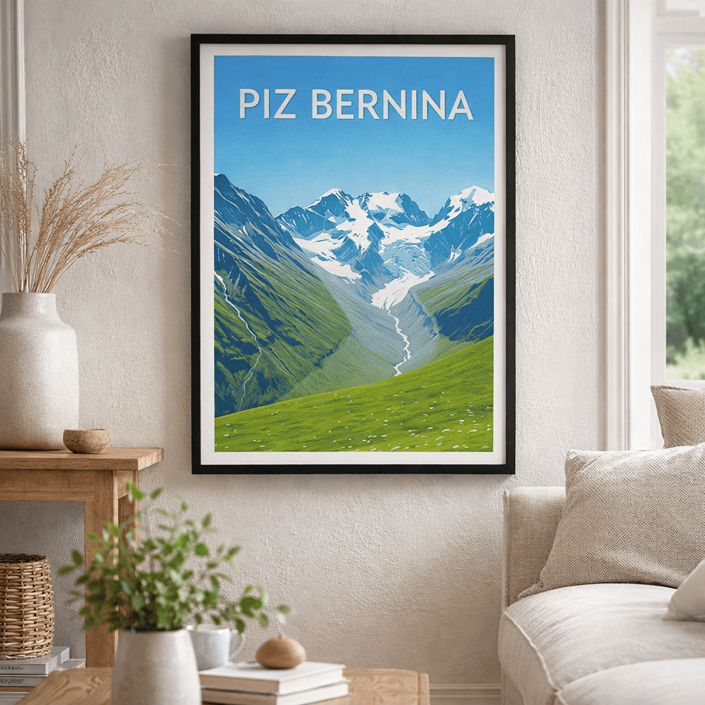 Piz Bernina poster