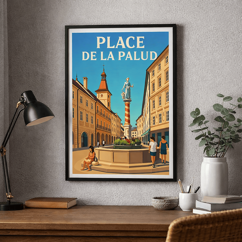 Poster Place De La Palud