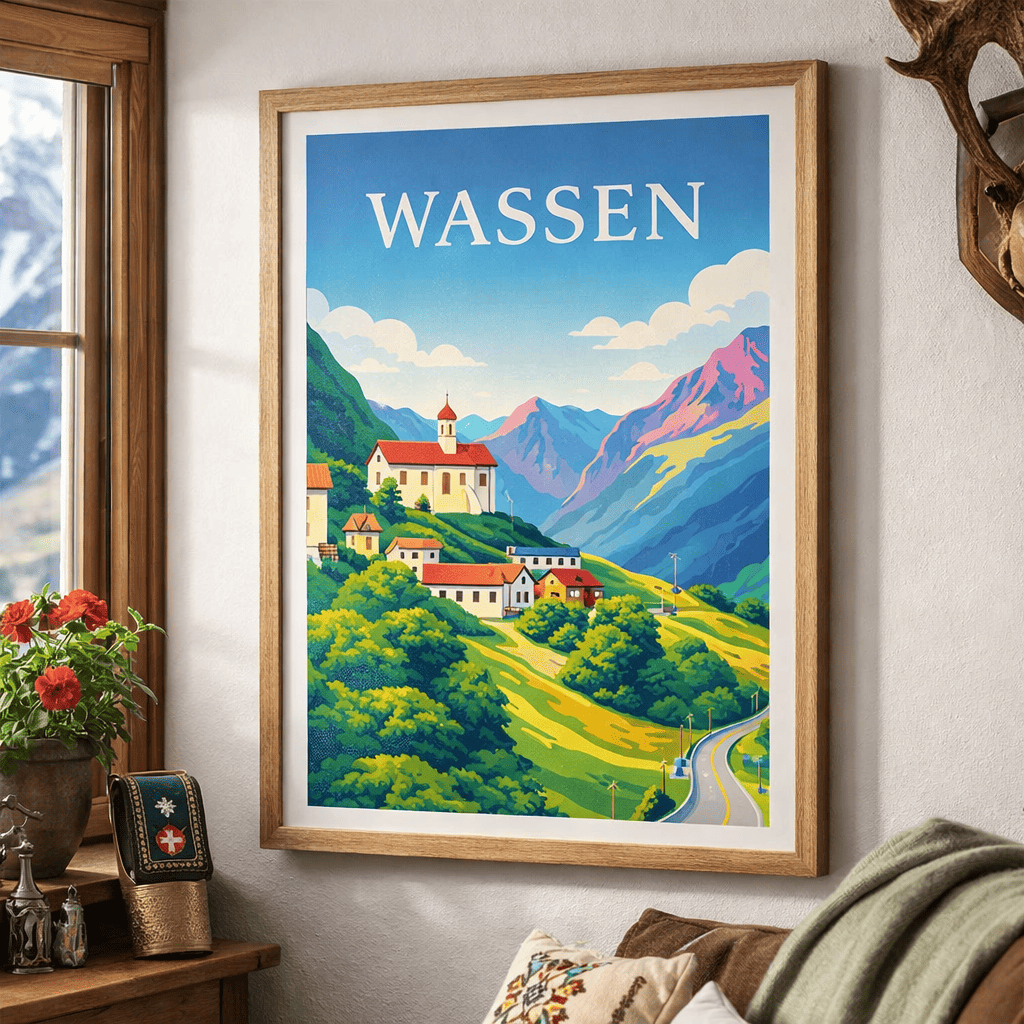 Affiche Wassen