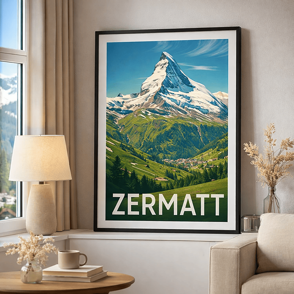 Zermatt-Plakat