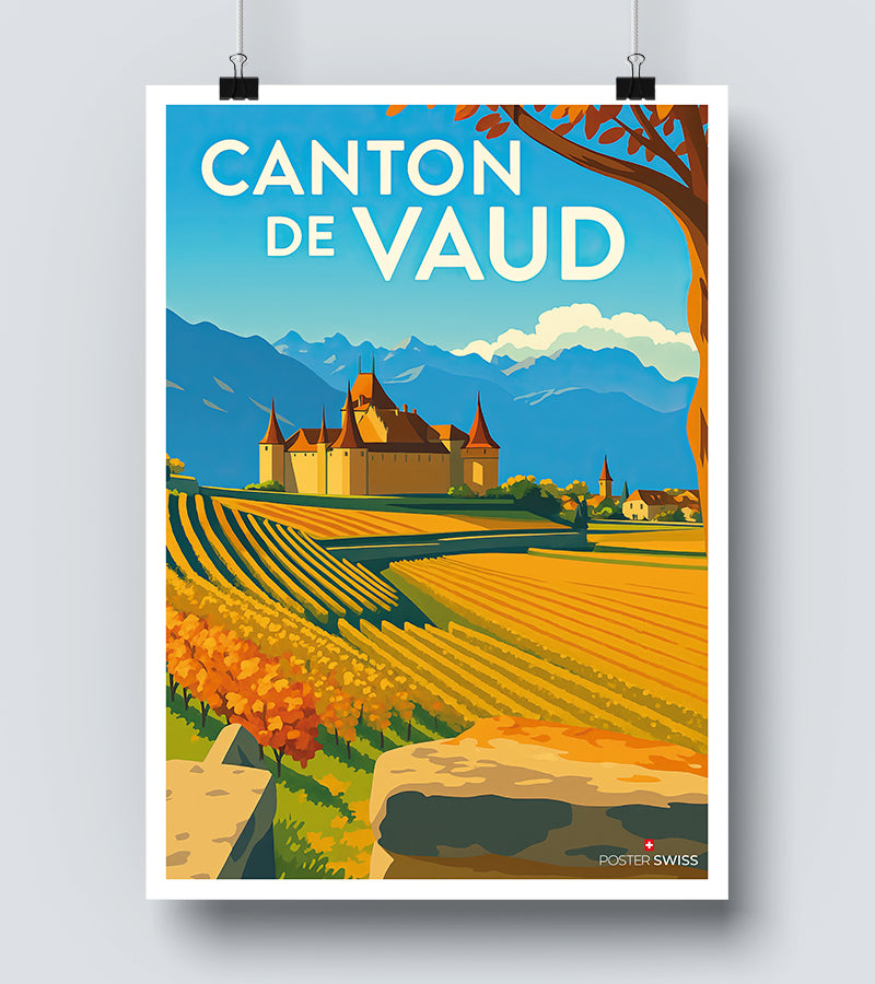 Affiche Canton De Vaud