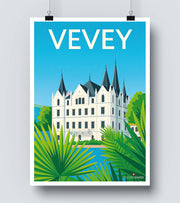 Affiche Chateau De Vevey