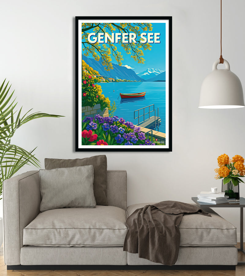 Poster Genfer See