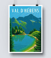 Affiche Val D Herens