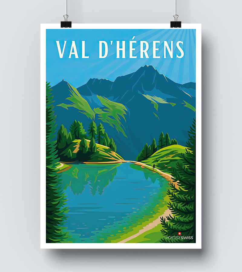 Affiche Val D Herens