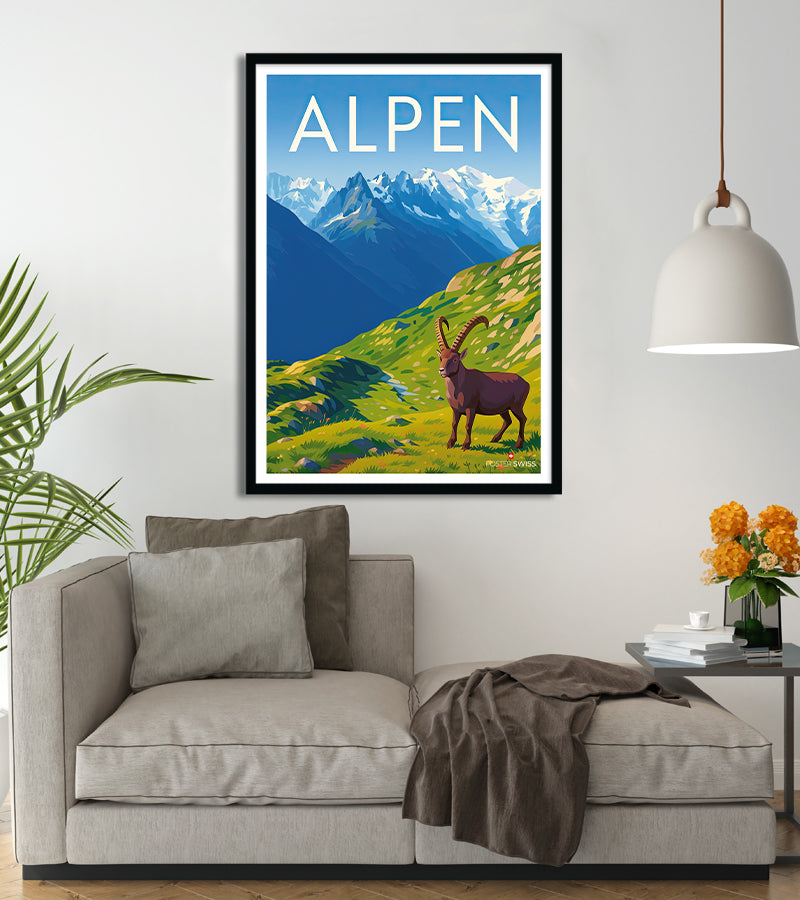 Poster Alpen