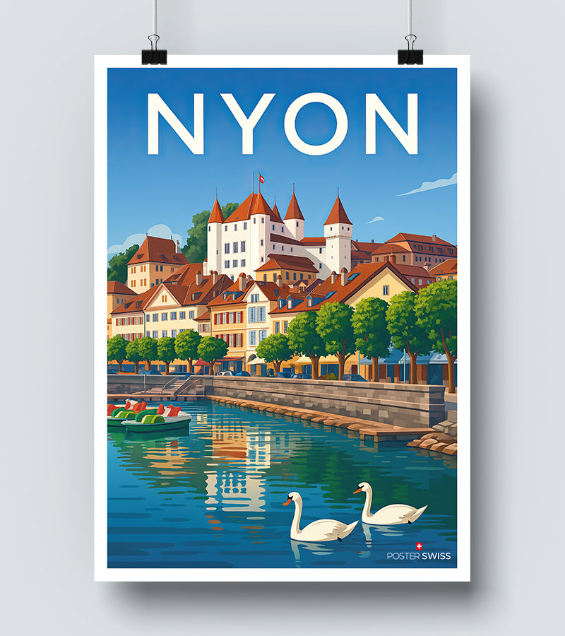 Affiche Nyon Ville