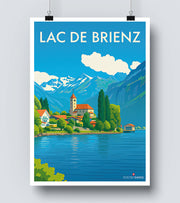 Affiche Lac De Brienz
