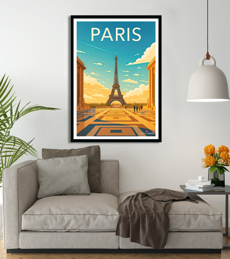 Poster Paris Trocadero