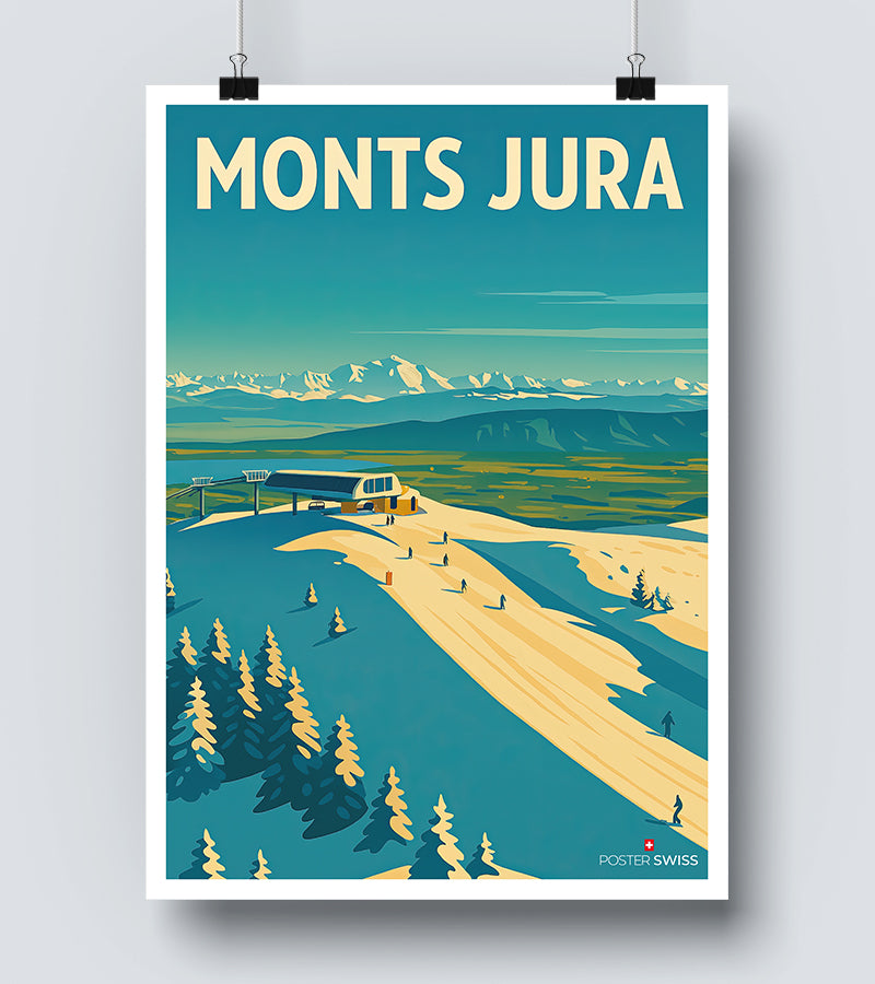 Affiche Monts Jura