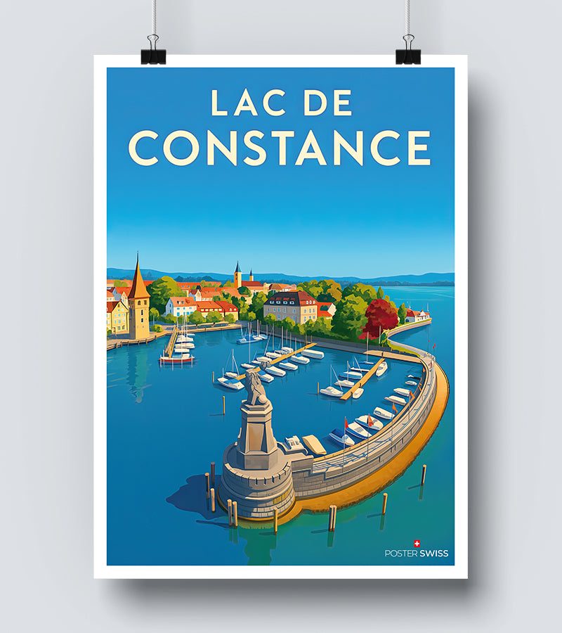 Affiche Lac De Constance
