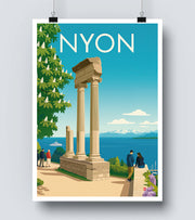 Affiche Nyon Colonne