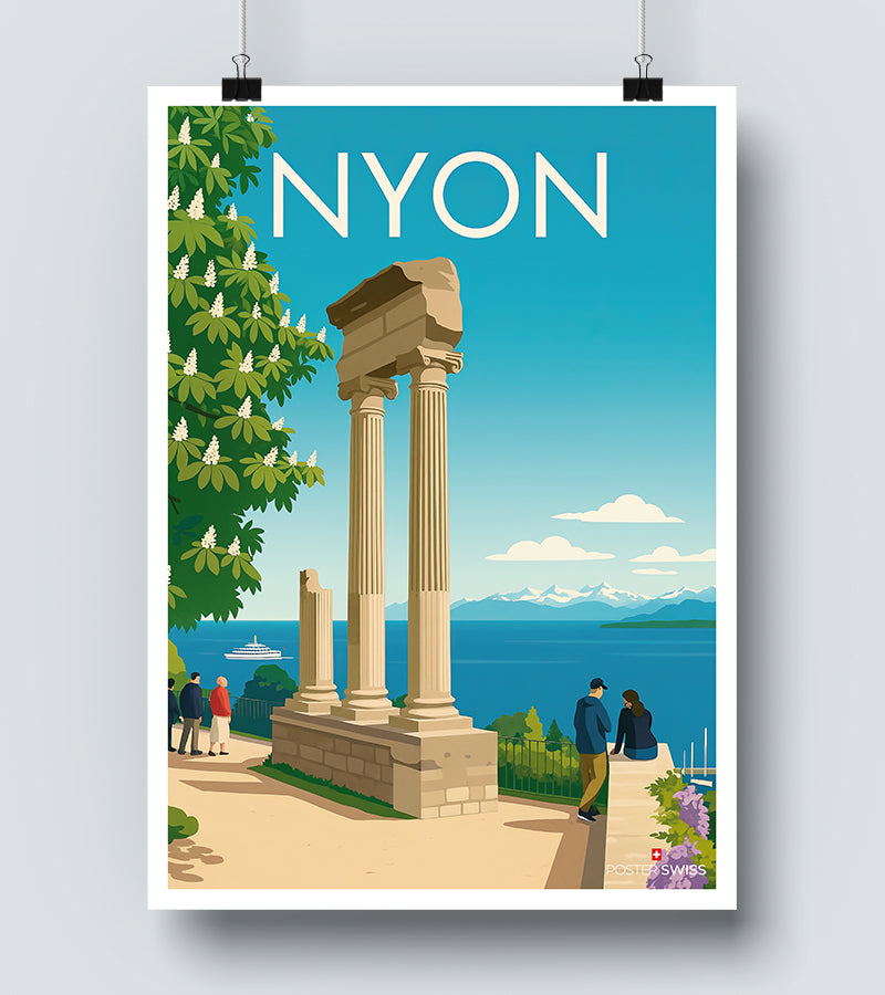 Affiche Nyon Colonne
