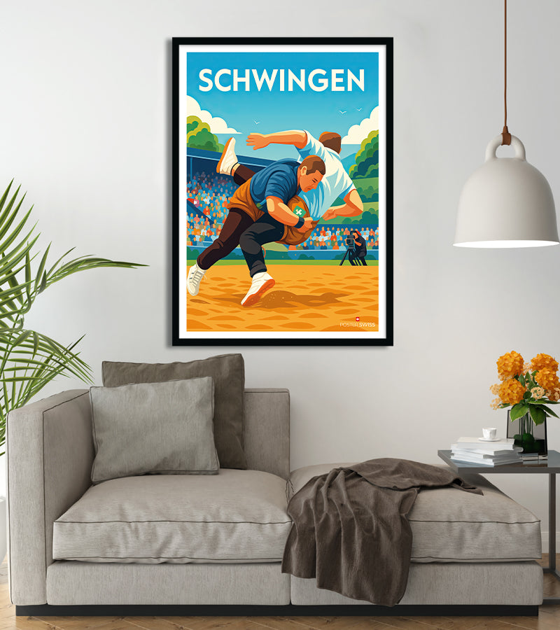 Poster Schwingen