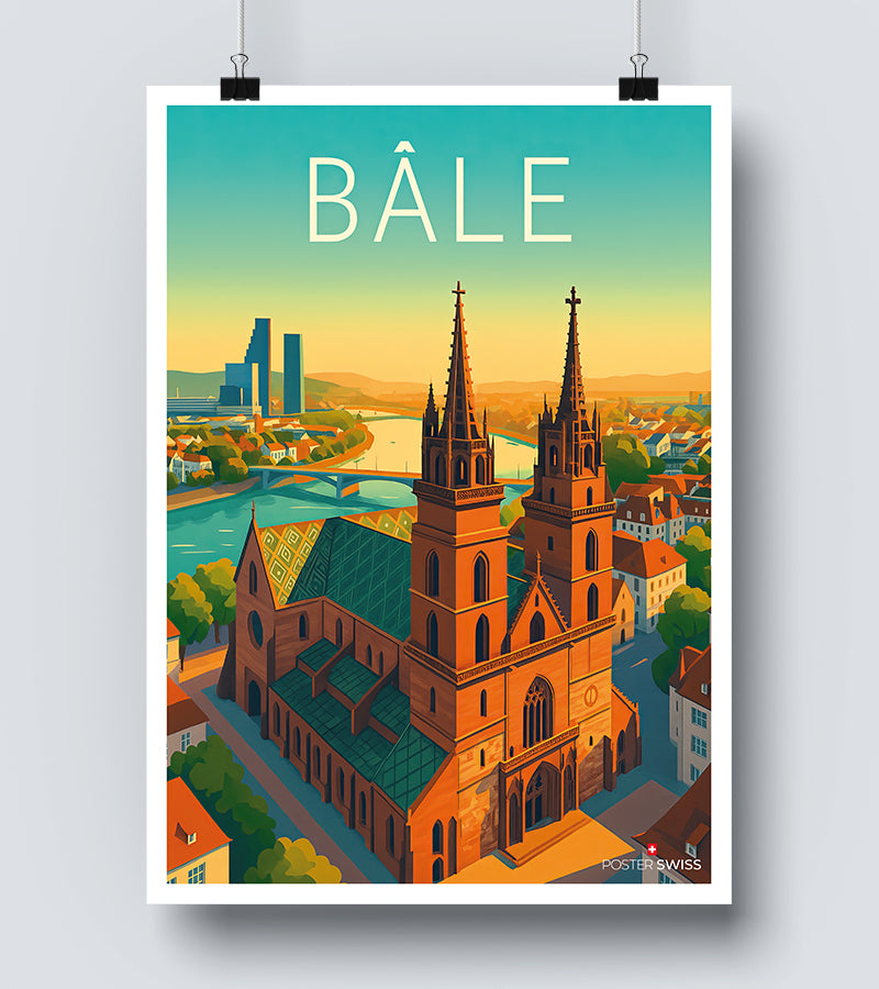 Affiche Bale Vintage