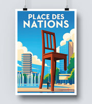 Affiche Place Des Nations