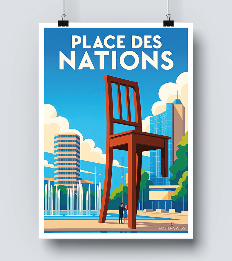 Affiche Place Des Nations