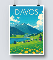 Affiche Davos