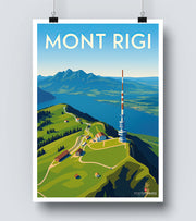 Affiche Mont Rigi